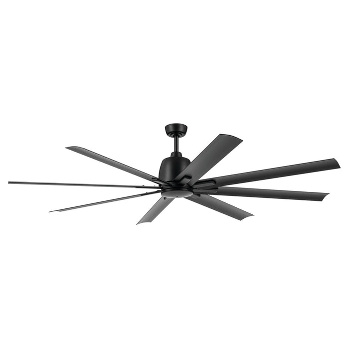 Kichler 75 Inch Ceiling Fan with Steel Body and Aluminum Blades