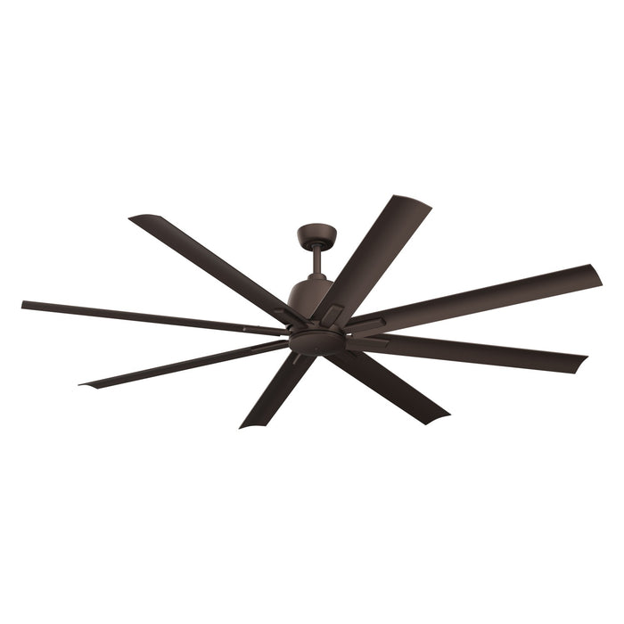 Kichler 75 Inch Ceiling Fan with Steel Body and Aluminum Blades