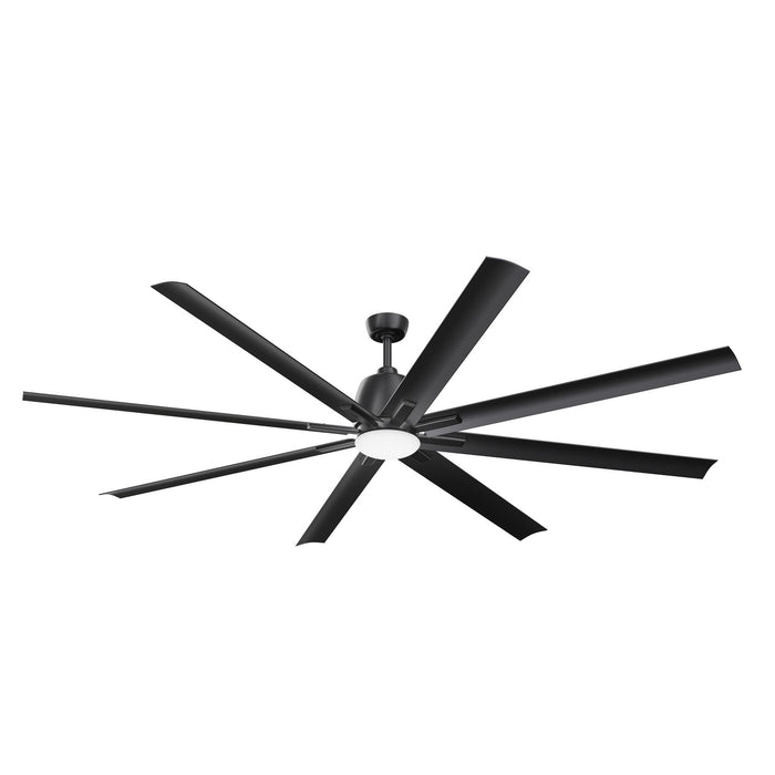 Kichler 84 Inch Ceiling Fan with Steel Body and Aluminum Blades