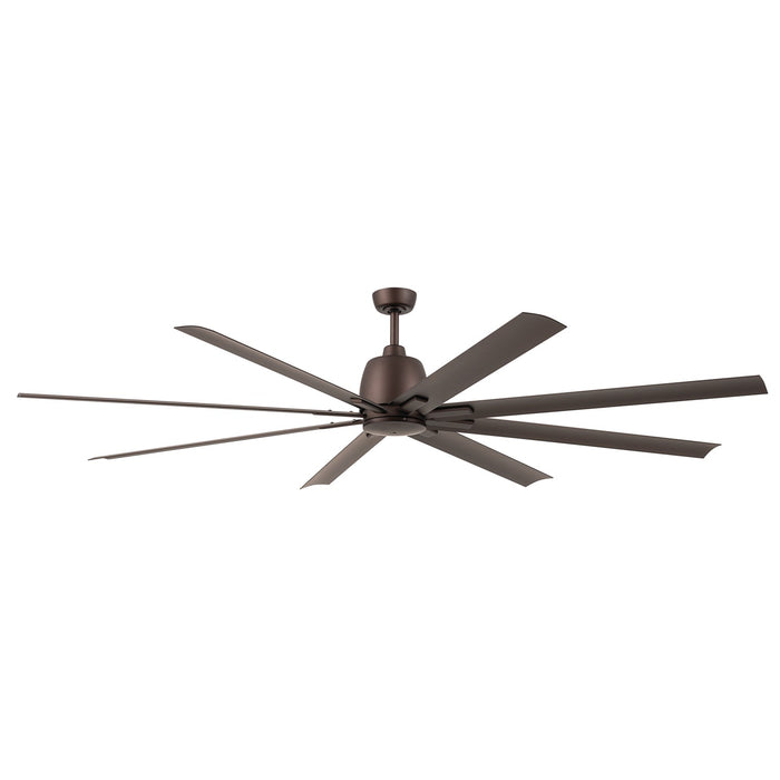 Kichler 84 Inch Ceiling Fan with Steel Body and Aluminum Blades