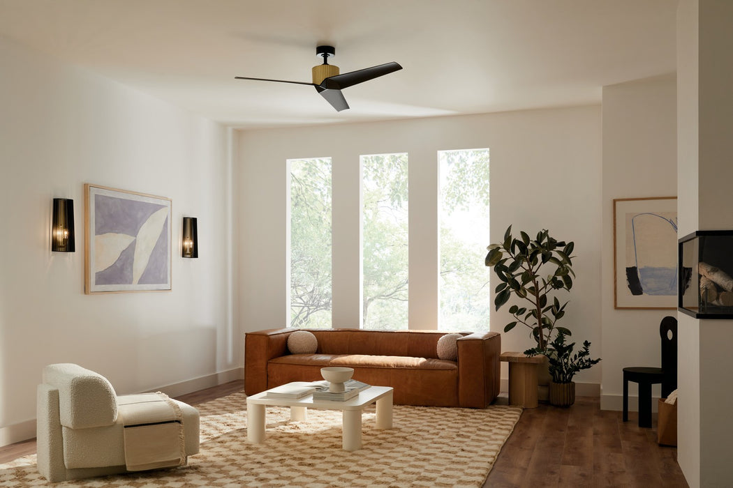 Kichler 56 Inch Ceiling Fan with Steel body and ABS blades