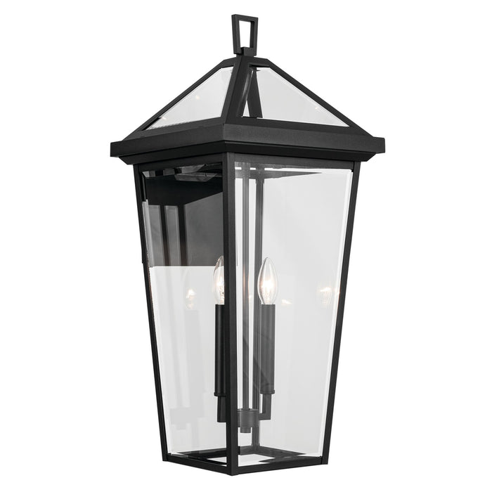 Kichler 26 Inch Two Light Outdoor Wall Mount with Clear Beveled Glass