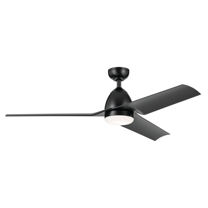 Kichler 54 Inch Ceiling Fan, Steel Body with ABS Blades