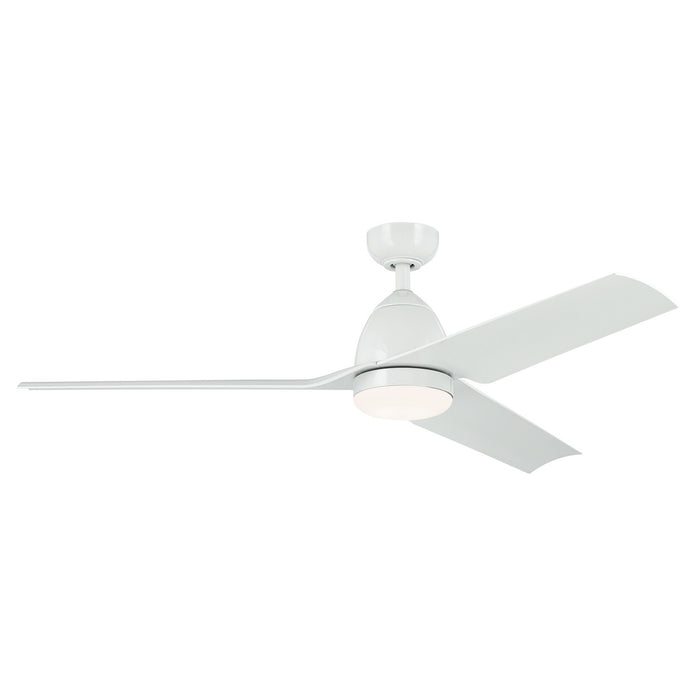 Kichler 54 Inch Ceiling Fan, Steel Body with ABS Blades