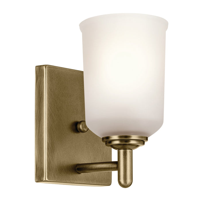 Kichler 5 Inch One Light Wall Sconce with Clear Removable Glass