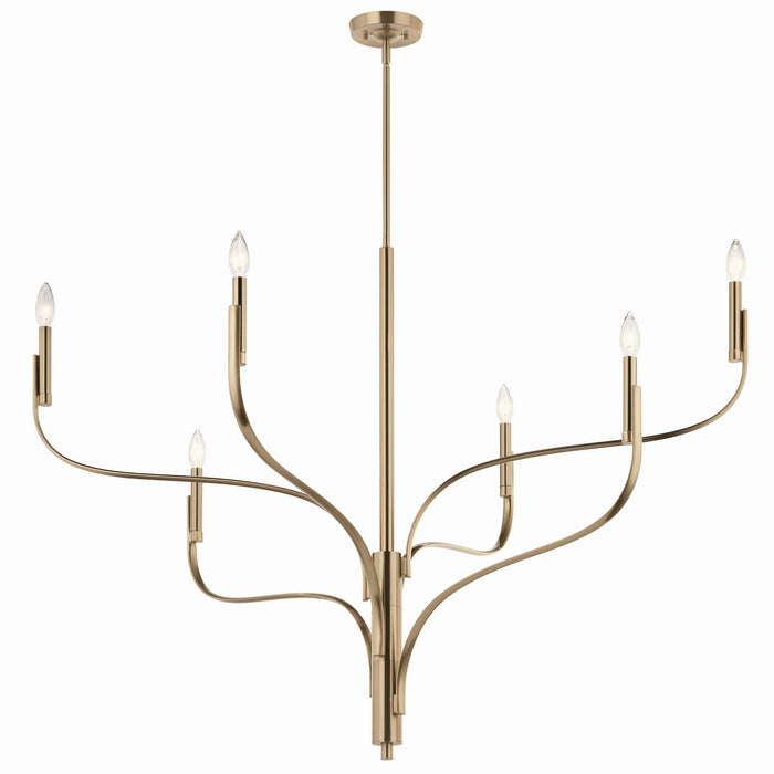 Kichler 47.25 Inch Six Light Chandelier