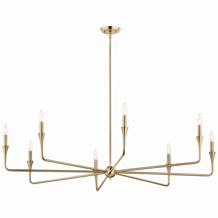 Kichler 50 Inch Eight Light Chandelier