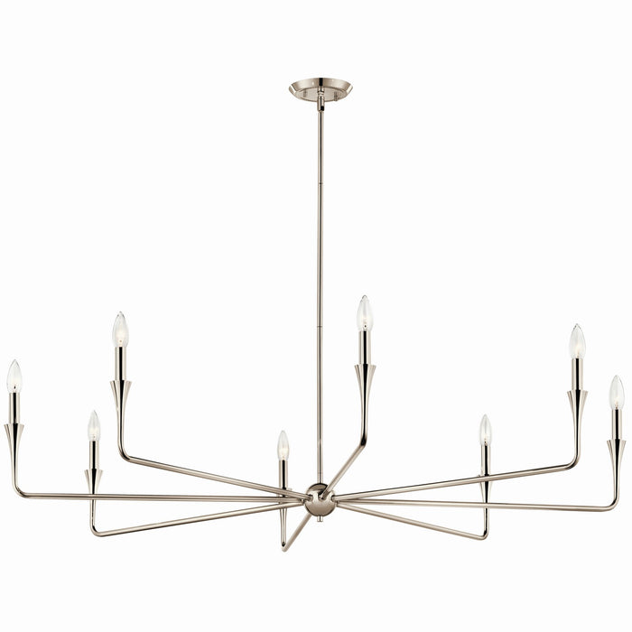 Kichler 50 Inch Eight Light Chandelier