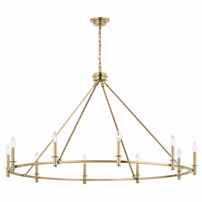 Kichler 54.25 Inch Ten Light Chandelier