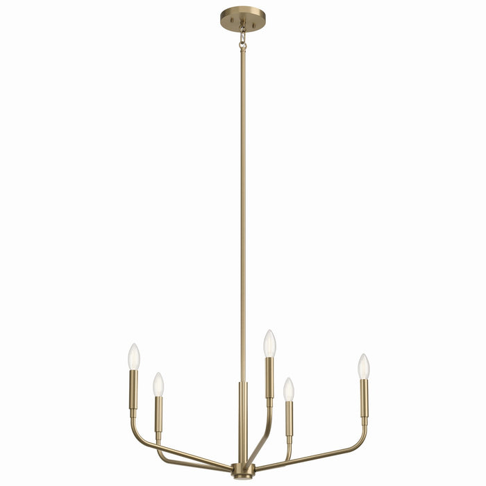 Kichler 26 Inch Five Light Chandelier