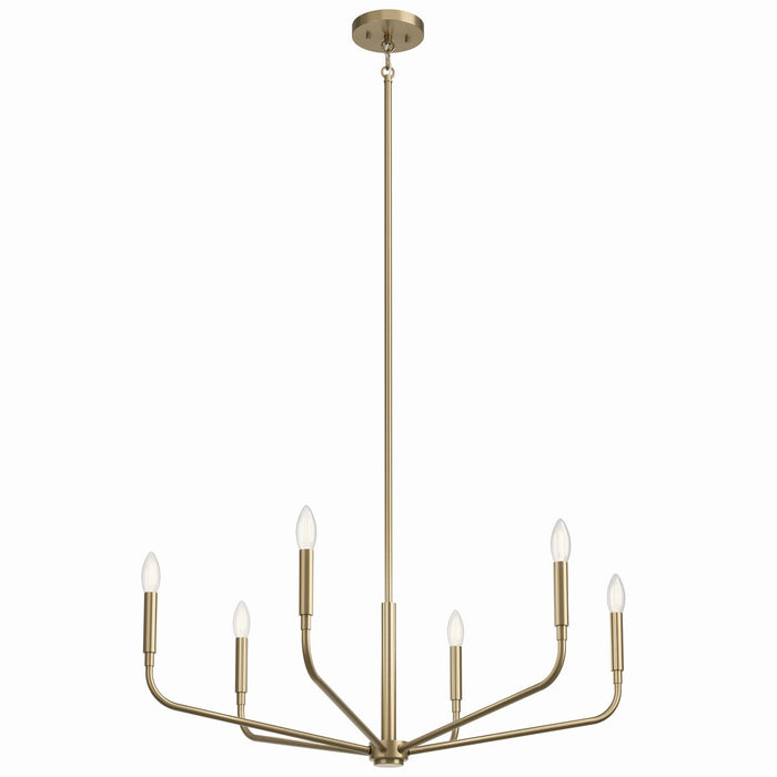 Kichler 32 Inch 6 Light Chandelier