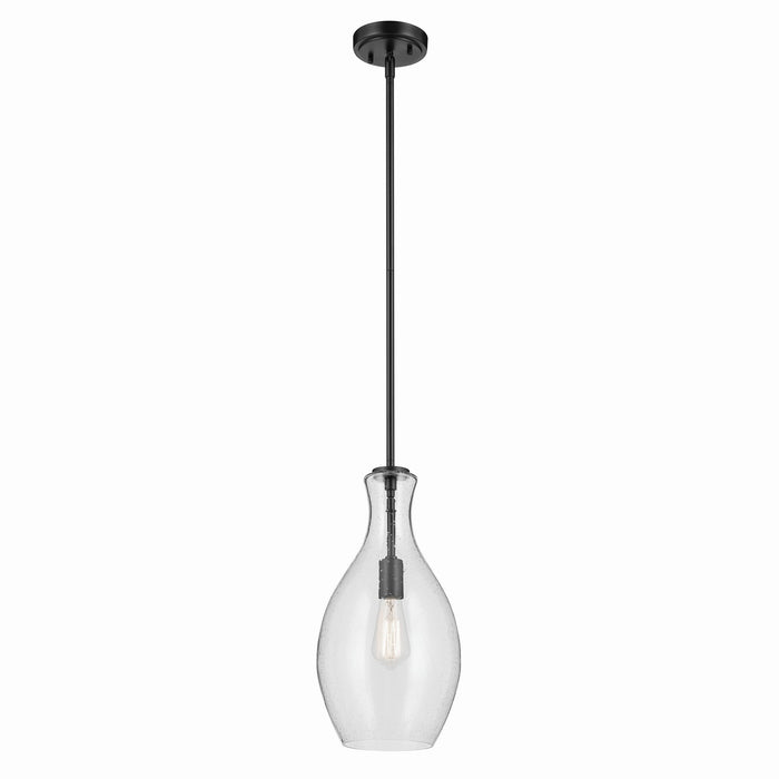 Kichler One Light Hour Glass Shaped Pendant