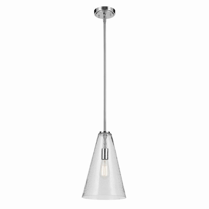 Kichler One Light Pendant In Conical Form