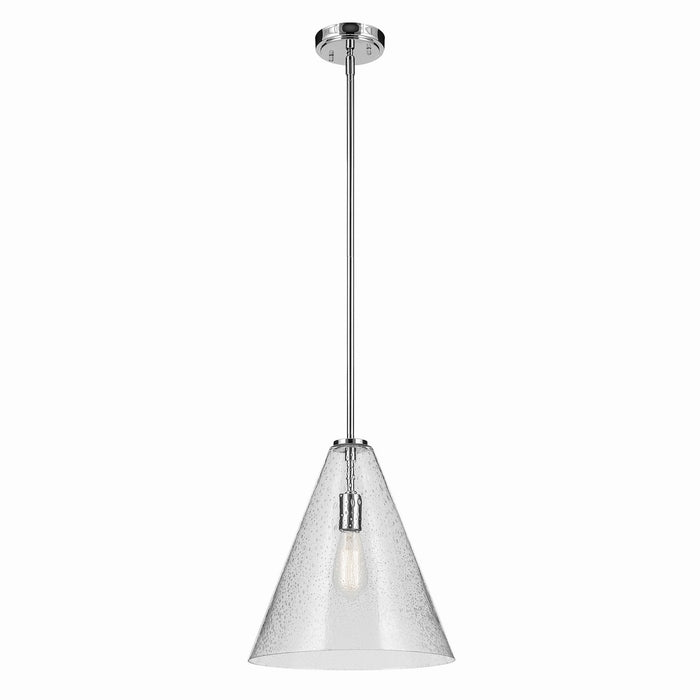 Kichler 15.5 Inch One Light Pendant In Conical Form