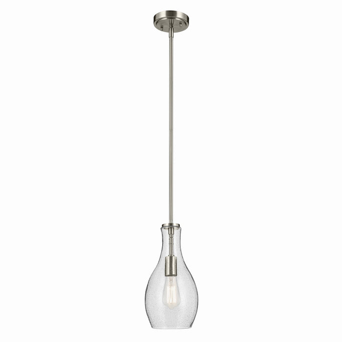 Kichler One Light Pendant with Adjustable Hanging Height