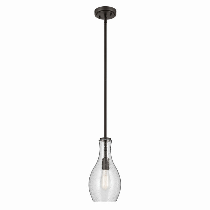 Kichler One Light Pendant with Adjustable Hanging Height