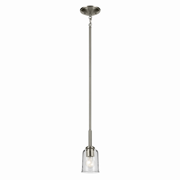 Kichler One Light Mini Pendant with Removable Glass