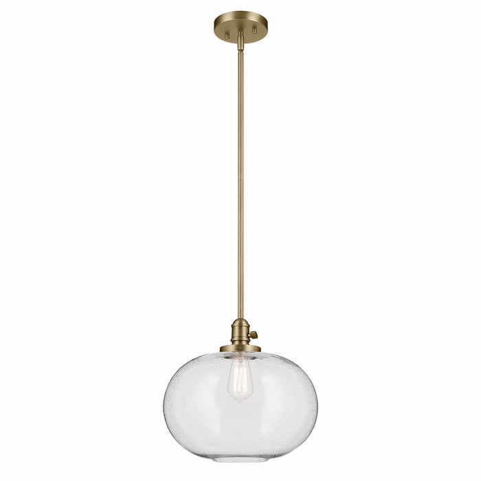 Kichler One Light Pendant In Globe Shape