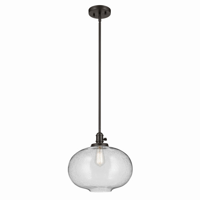 Kichler One Light Pendant In Globe Shape