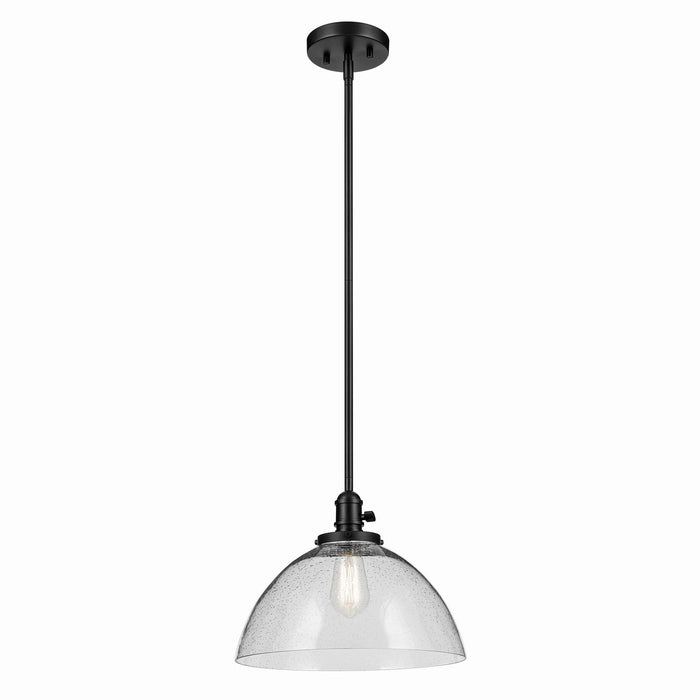 Kichler One Light Pendant In Dome Shape