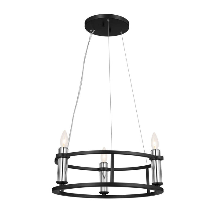 Kichler 19.5 Inch Three Light Mini Chandelier