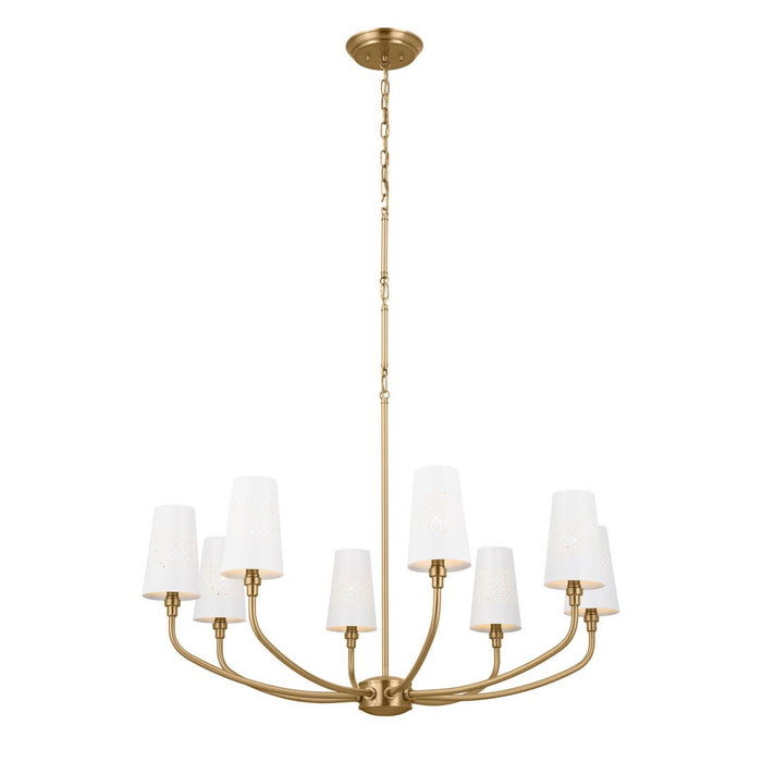 Kichler 36.5 Inch Eight Light Chandelier