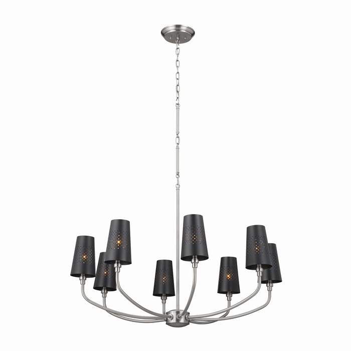 Kichler 36.5 Inch Eight Light Chandelier