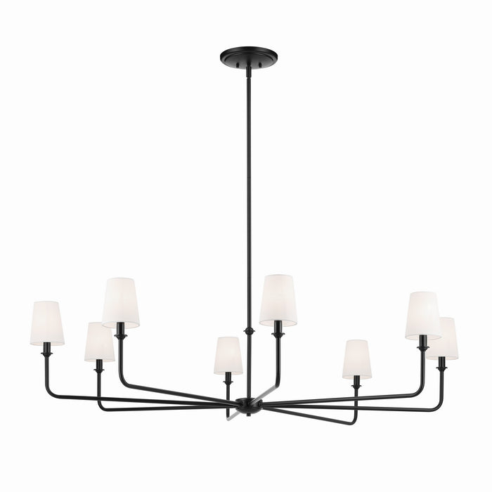 Kichler 52 Inch Eight Light Chandelier