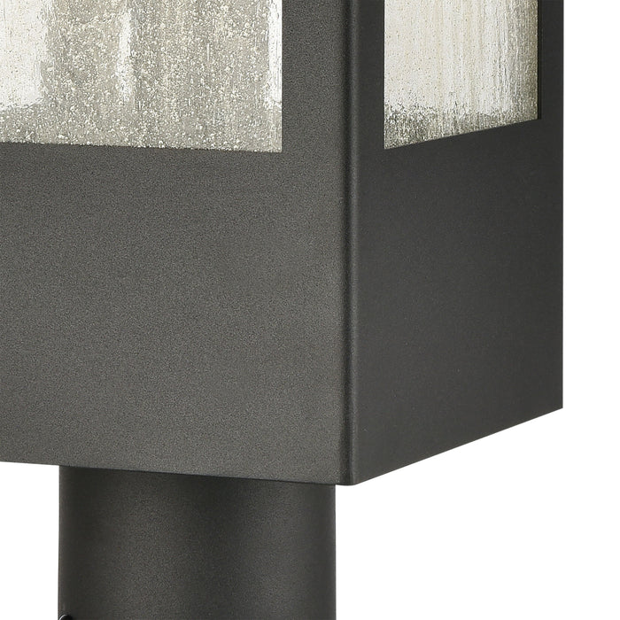 Angus 20 Inch High 1-Light Outdoor Post Light in Charcoal