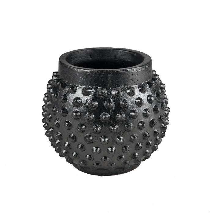 Dorus Vase In Small Black