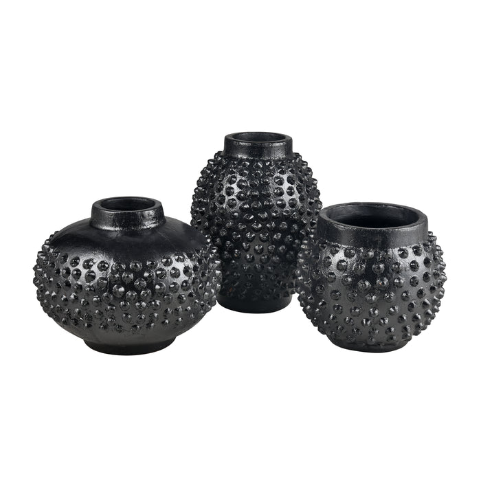 Dorus Vase In Small Black