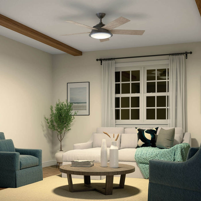 Kichler 56 Inch Ceiling Fan with Integrated LED