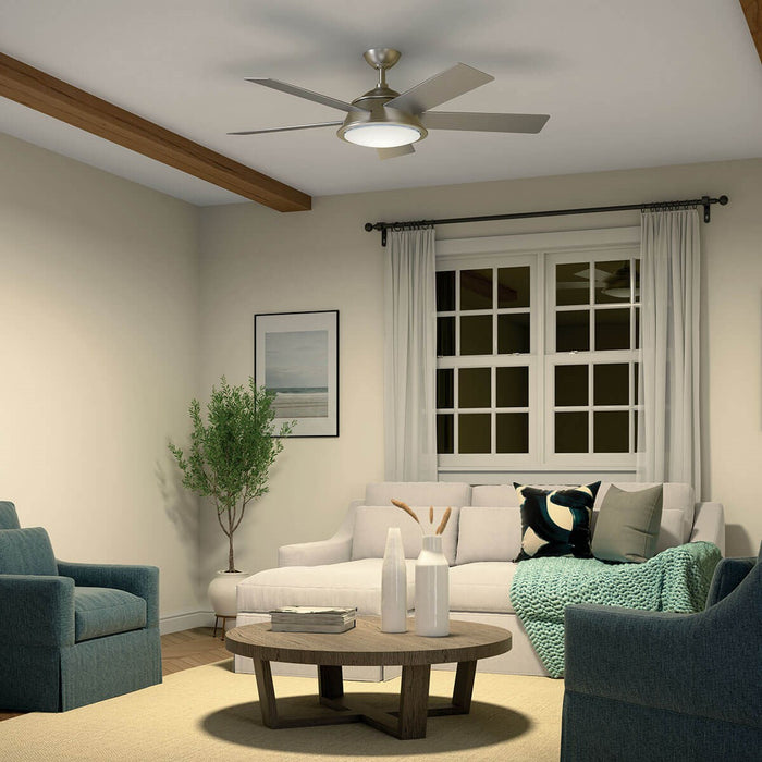 Kichler 56 Inch Ceiling Fan with Integrated LED