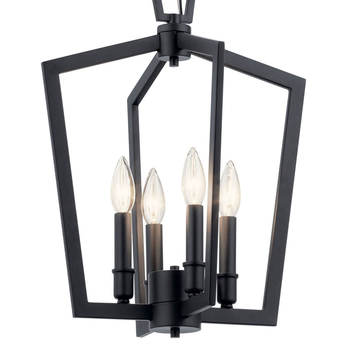 Kichler Four Light Open Cage Style Pendant