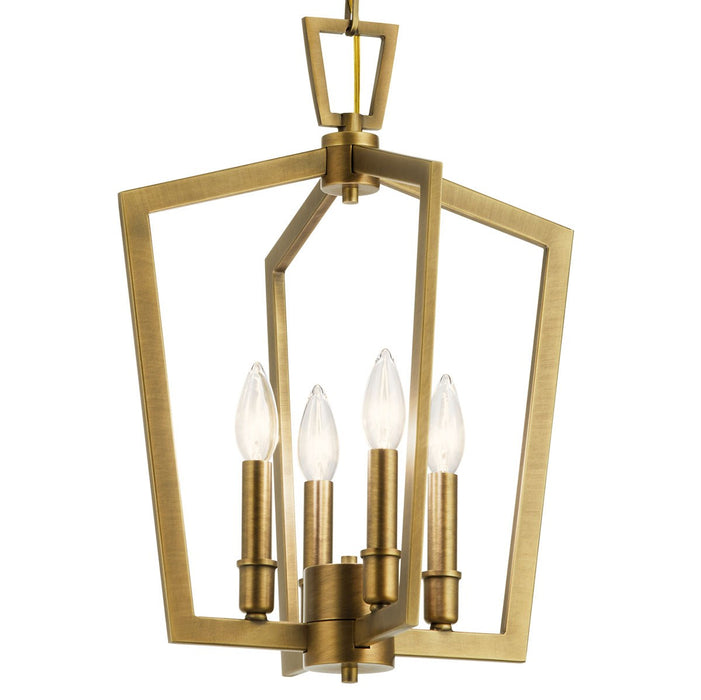 Kichler Four Light Open Cage Style Pendant