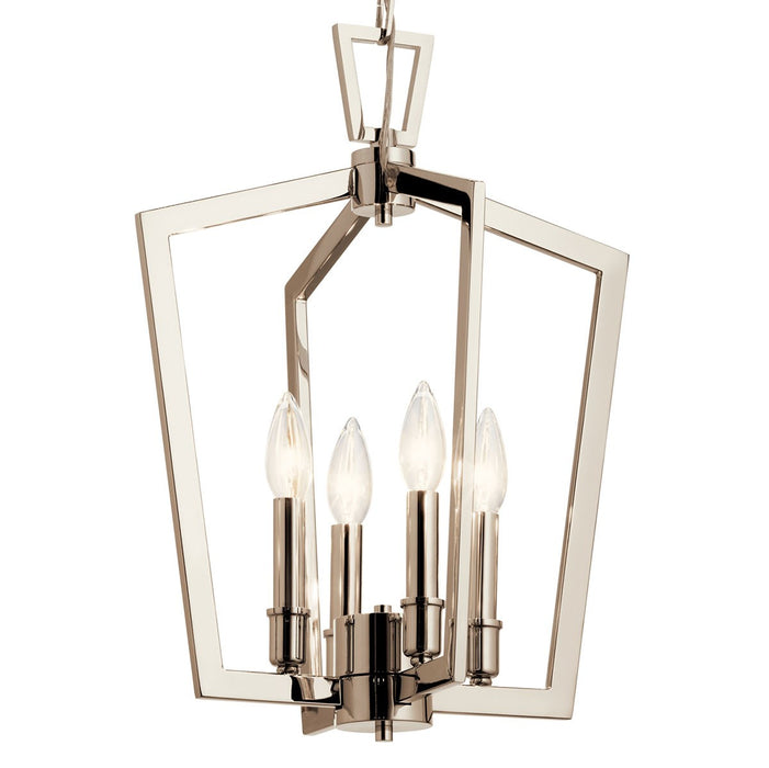 Kichler Four Light Open Cage Style Pendant