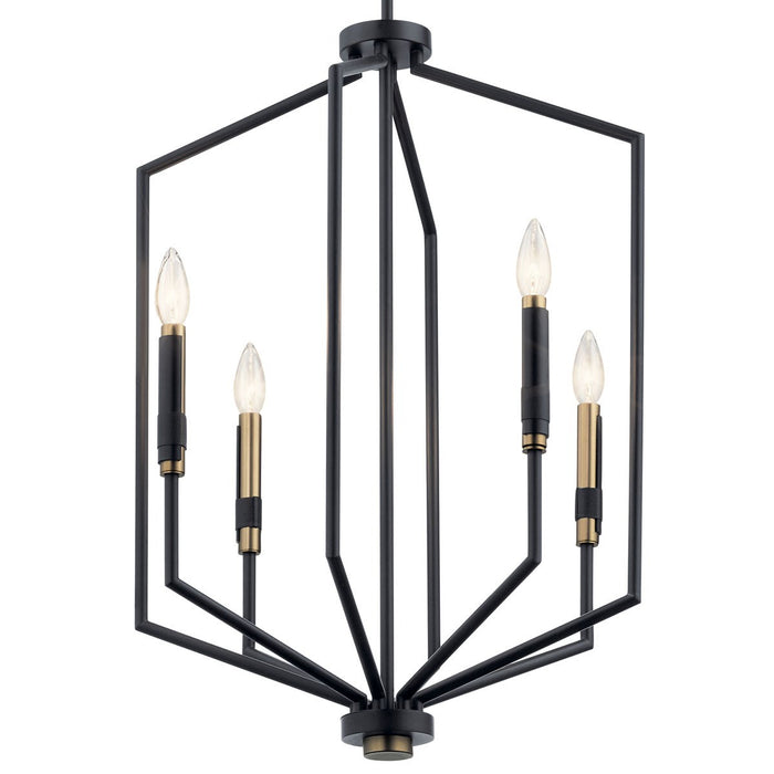 Kichler 27.75 Inch Four Light Foyer Pendant