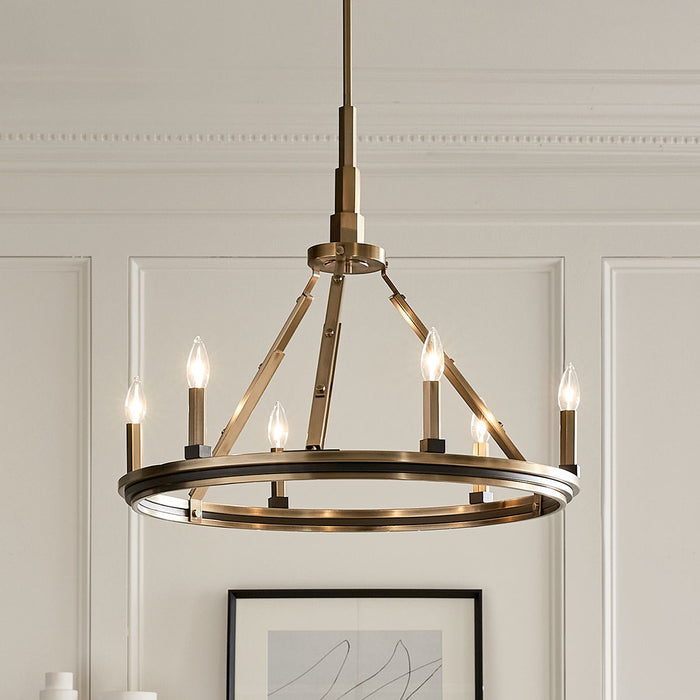 Kichler 24 Inch Six Light Chandelier