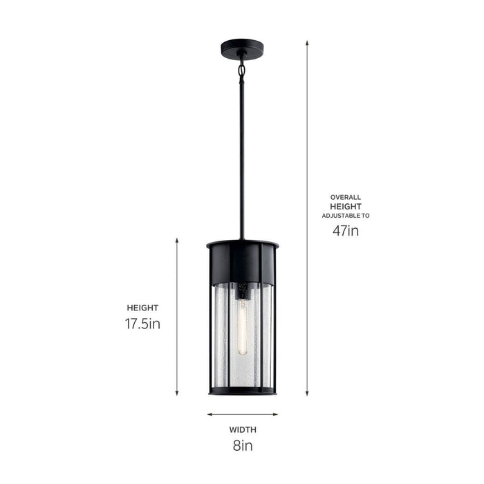 Kichler 17.5 Inch One Light Outdoor Pendant