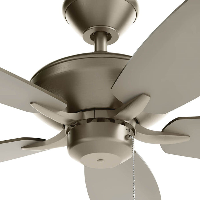 Kichler 52 Inch Ceiling Fan with Reversible Clean Lined Style Blades