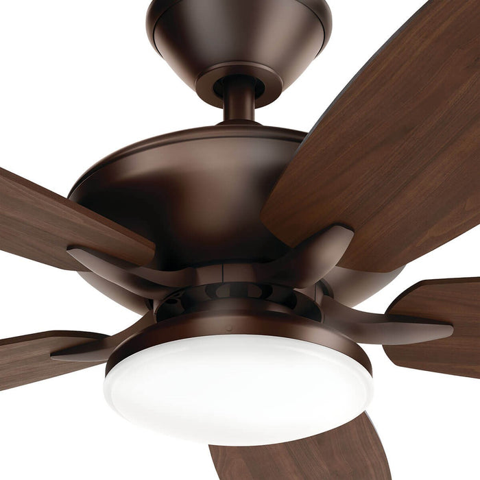 Kichler 52 Inch Ceiling Fan with Clean Lined Style Blades