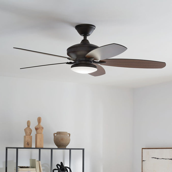 Kichler 52 Inch Ceiling Fan with Clean Lined Style Blades