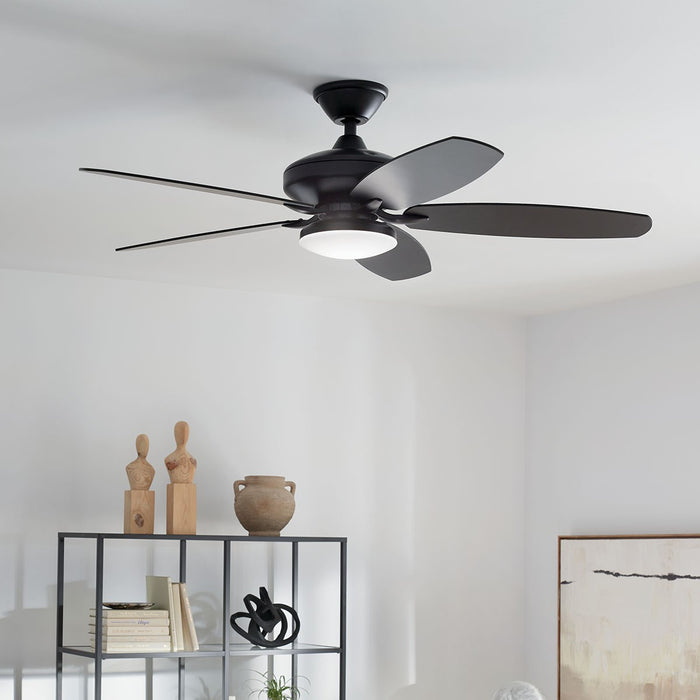 Kichler 52 Inch Ceiling Fan with Clean Lined Style Blades