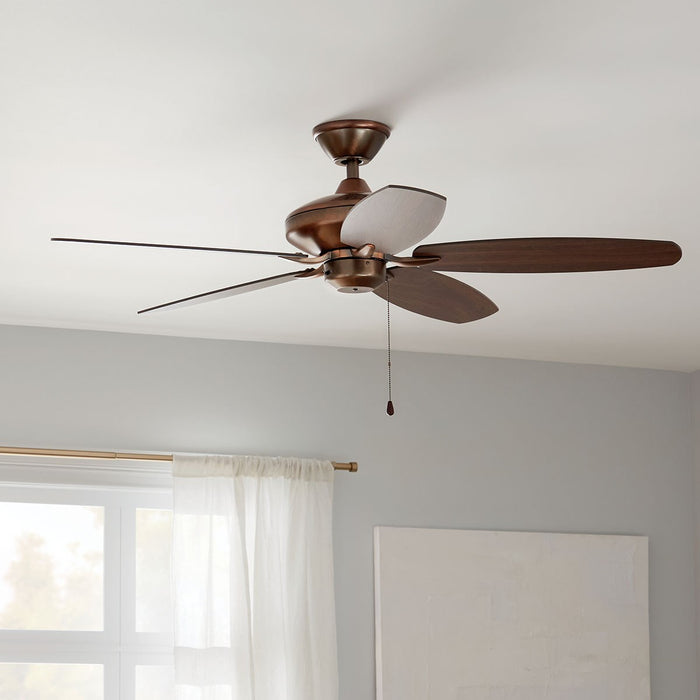 Kichler 52 Inch Ceiling Fan Comes with Reversible Blades