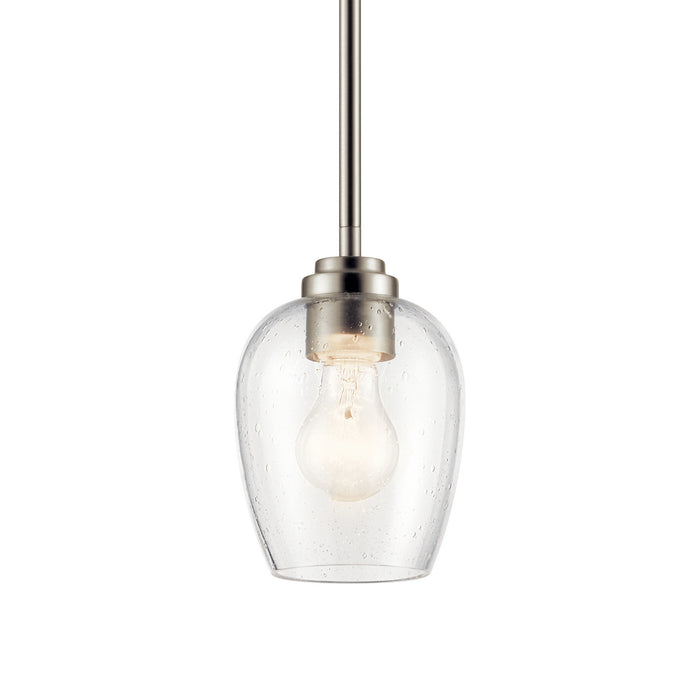 Kichler One Light Mini Pendant Customizable Hanging Heights