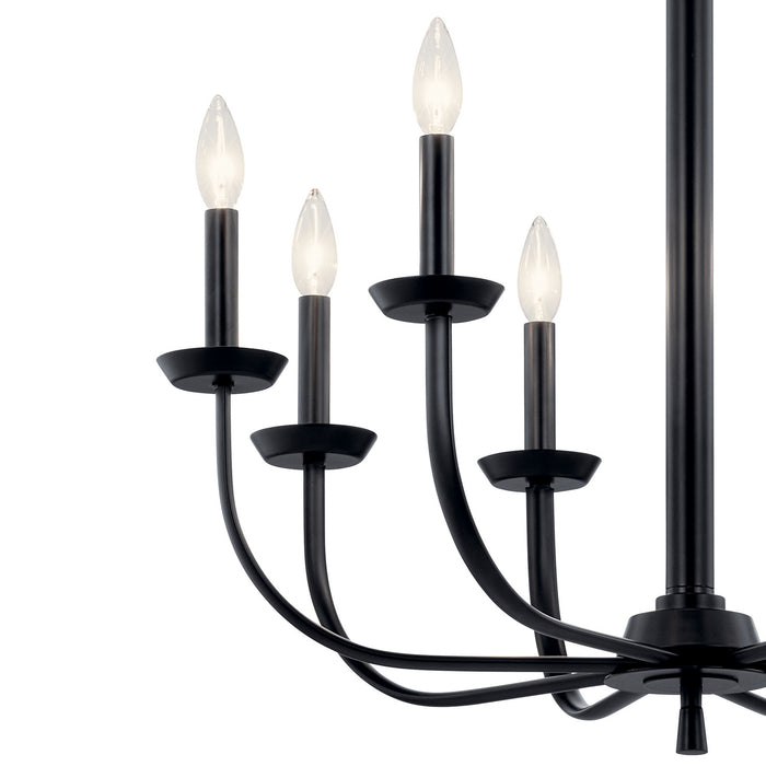 Kichler 25 Inch Eight Light Chandelier