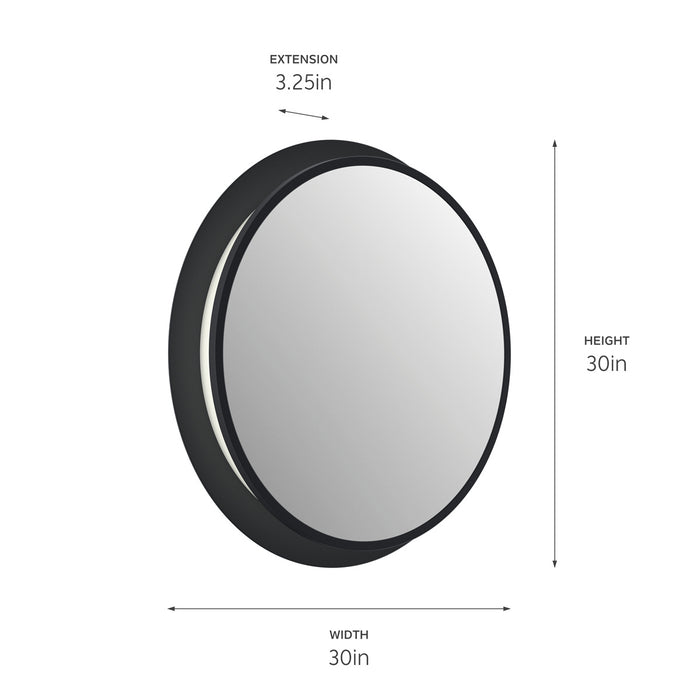 Kichler 30 Inch Integrated LED Mirror