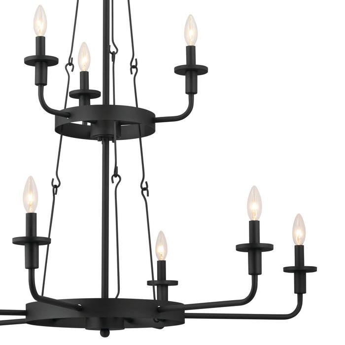 Kichler 37.25 Inch Nine Light Chandelier