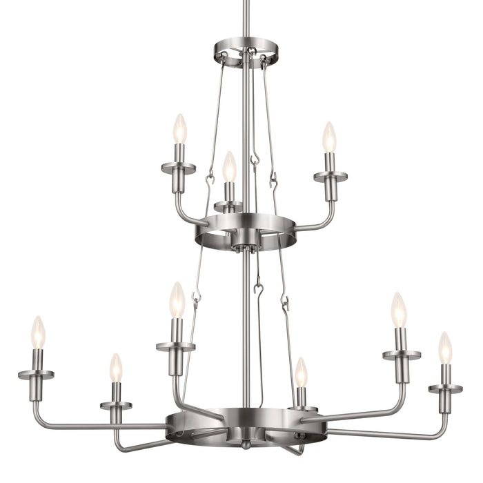 Kichler 37.25 Inch Nine Light Chandelier