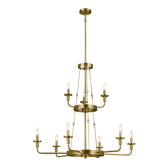 Kichler 37.25 Inch Nine Light Chandelier